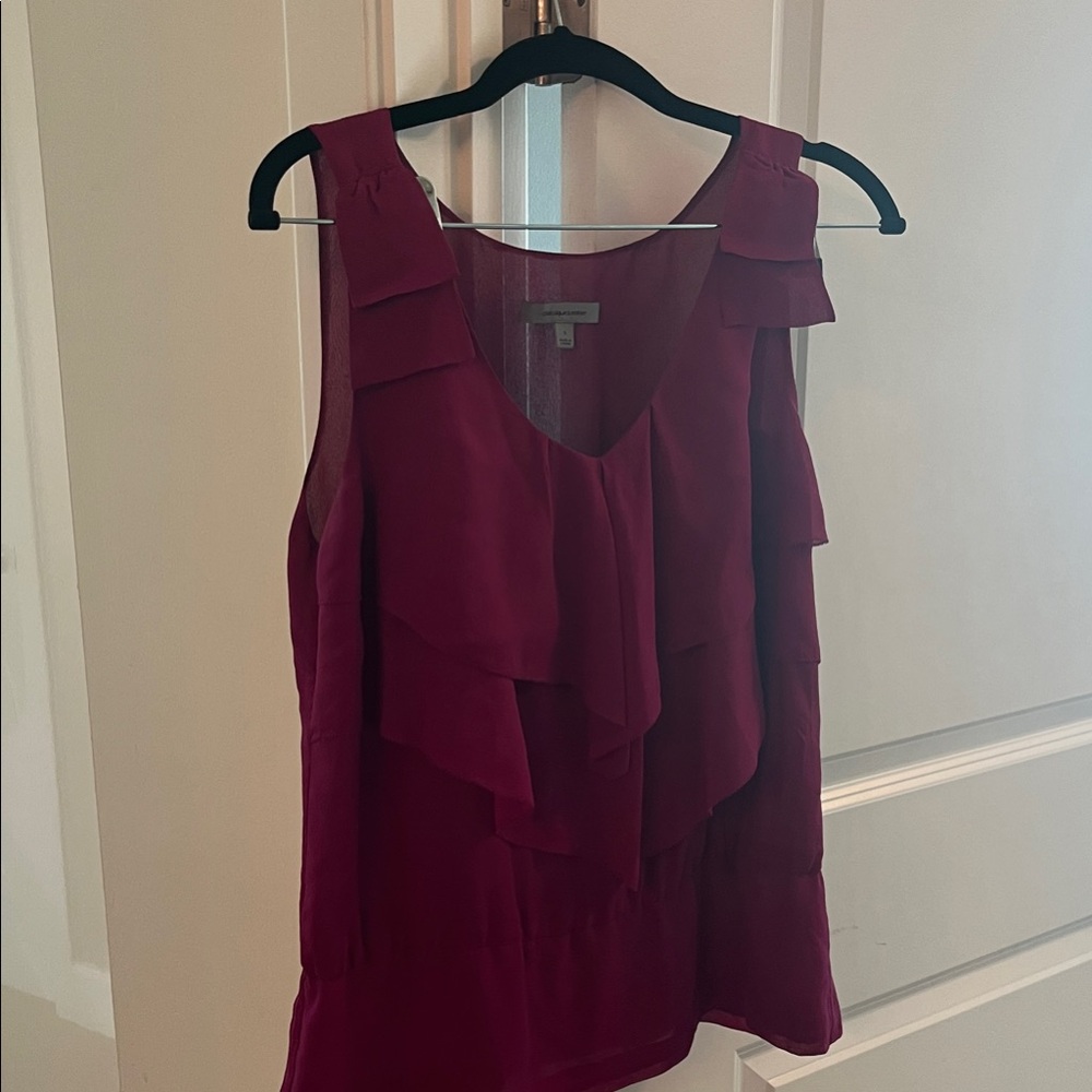 Classiques Entier fuschia  Layered Blouse